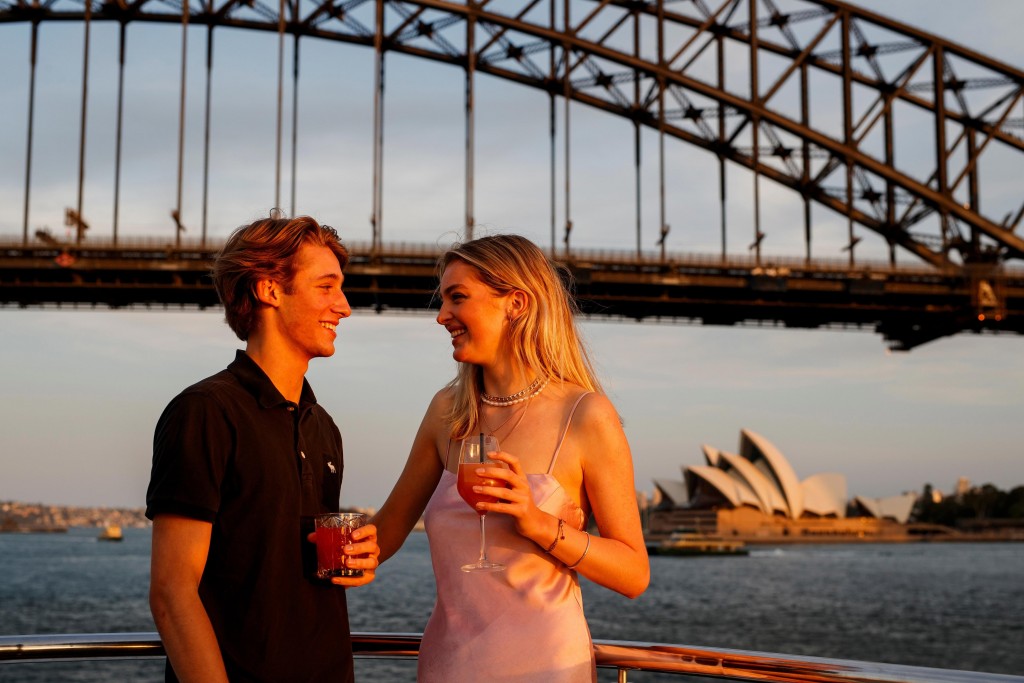 Valentine's Day on Sydney Harbour