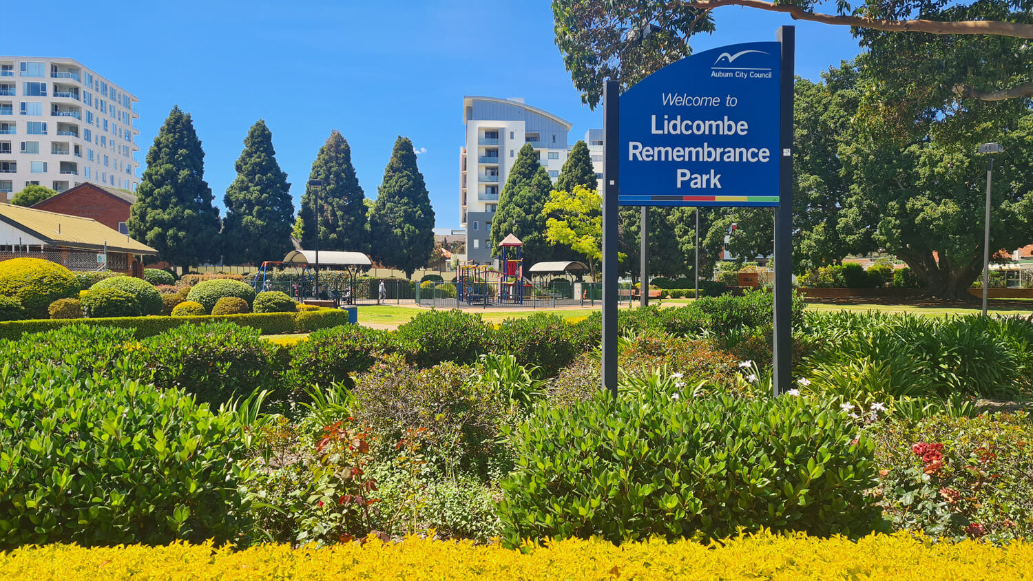 Lidcombe remembrance park