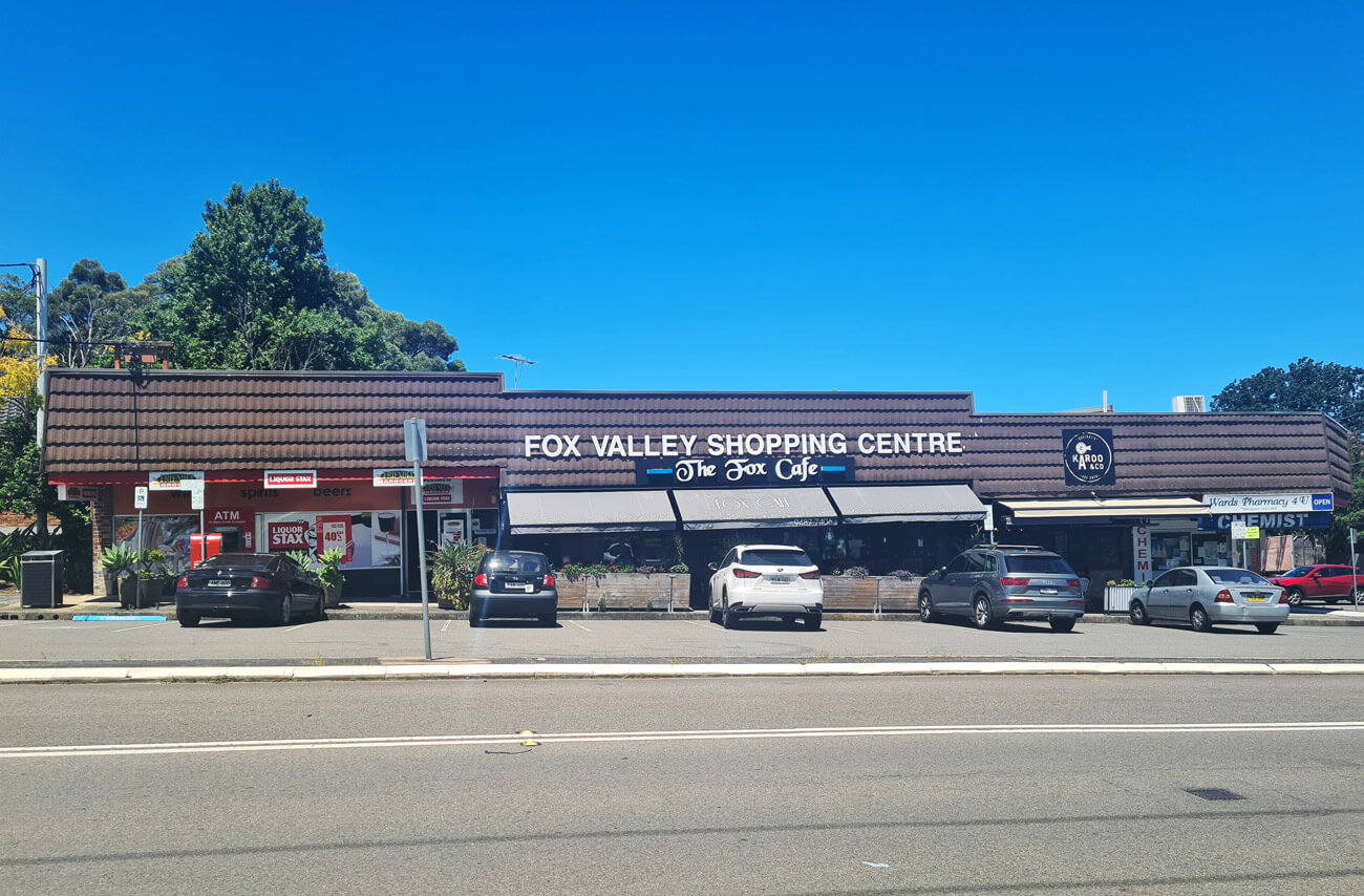 Wahroonga Fox Valley shops