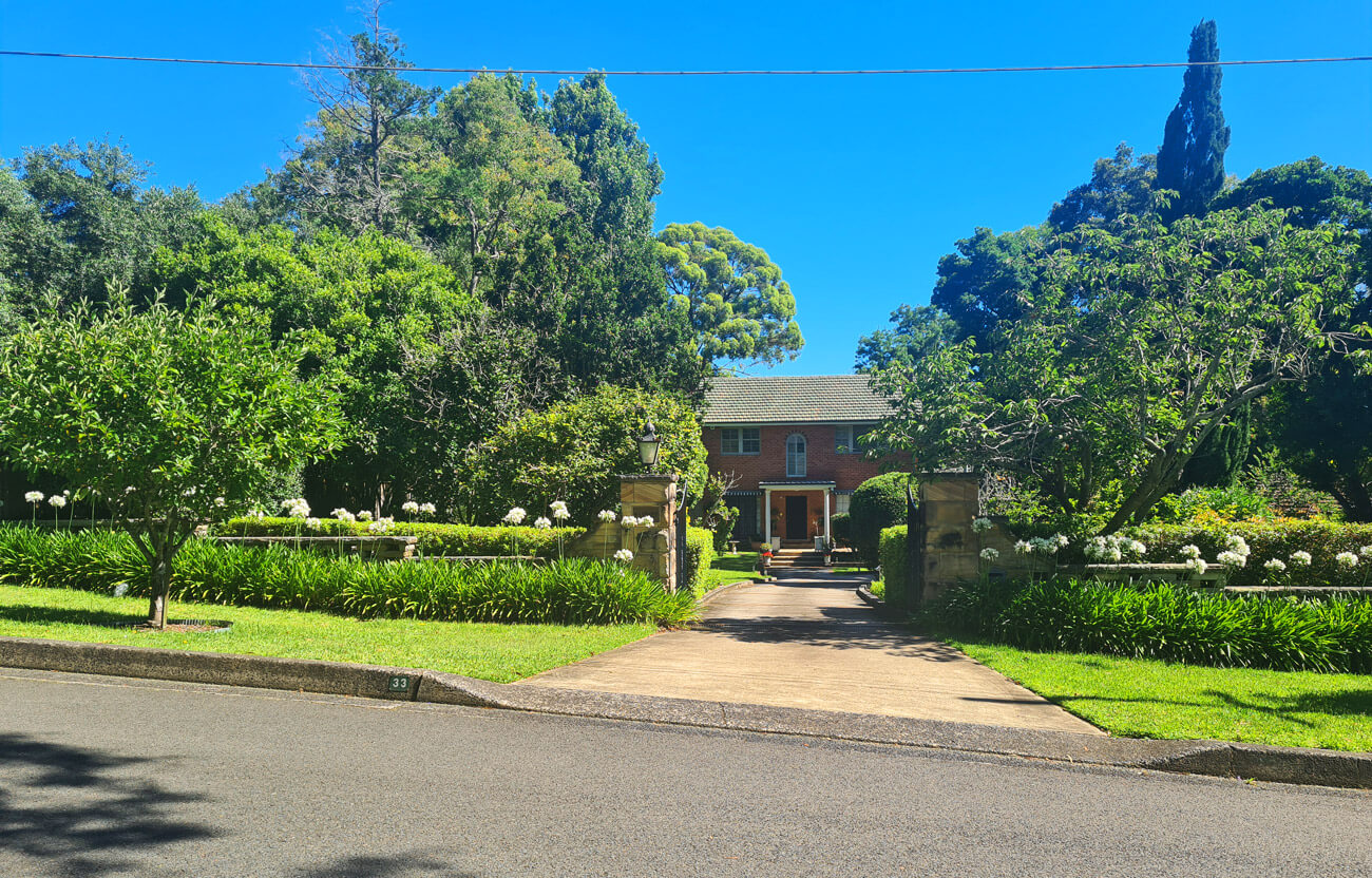 Wahroonga mansions